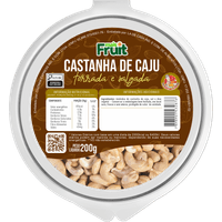 Castanha de Caju Torrada e Salgada 200g